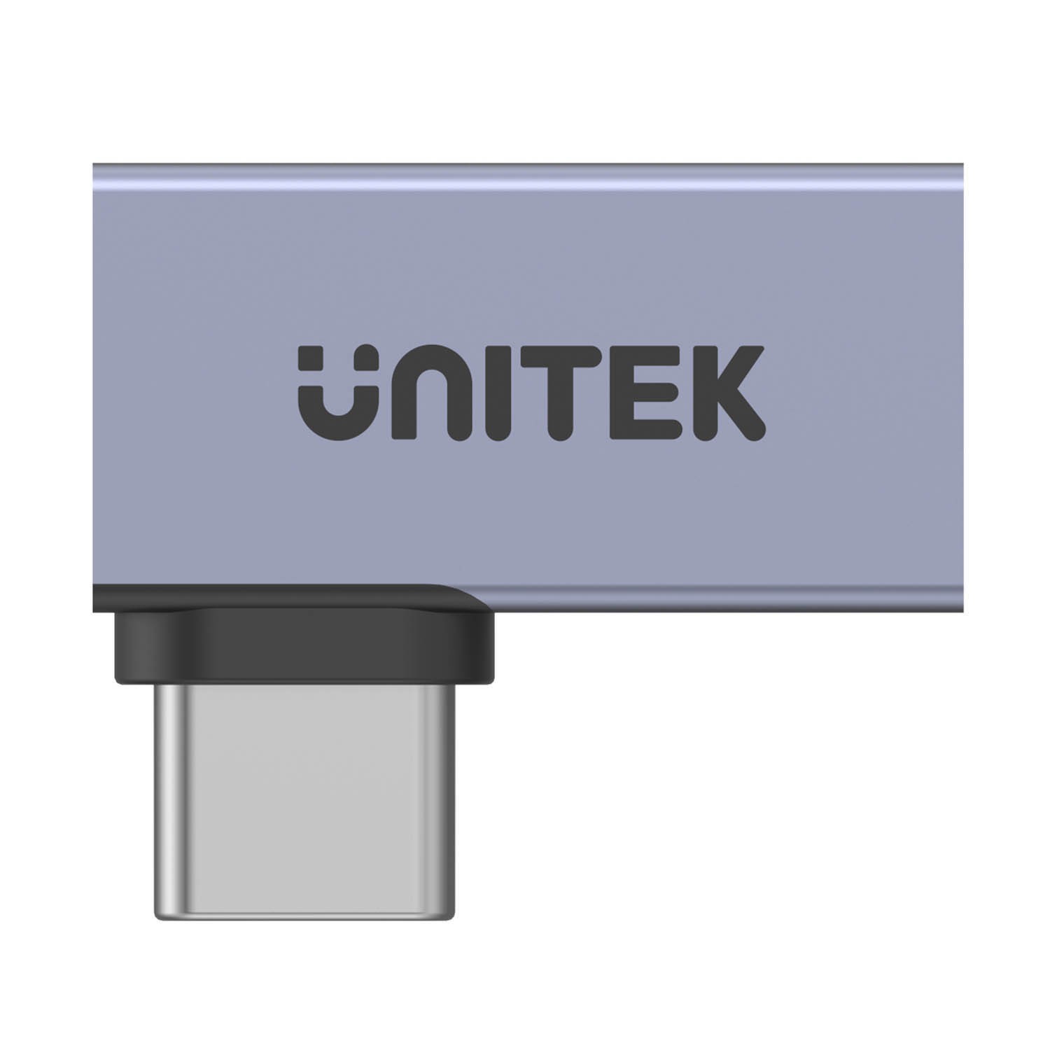 Unitek Adapter USB-C na USB-C kątowy płaski 40Gbps