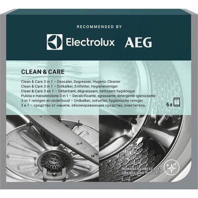Preparat do pralki i zmywarki ELECTROLUX Clean&Care 3w1 (6 x 50 g)