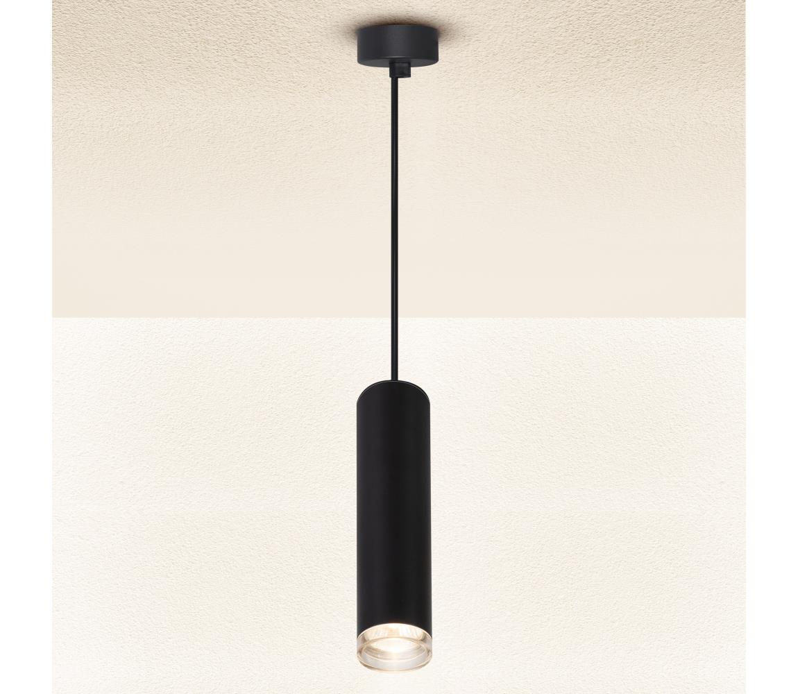 Brilagi - Żyrandol łazienkowy na lince SELE AQUA 1xGU10/30W/230V IP44 czarny