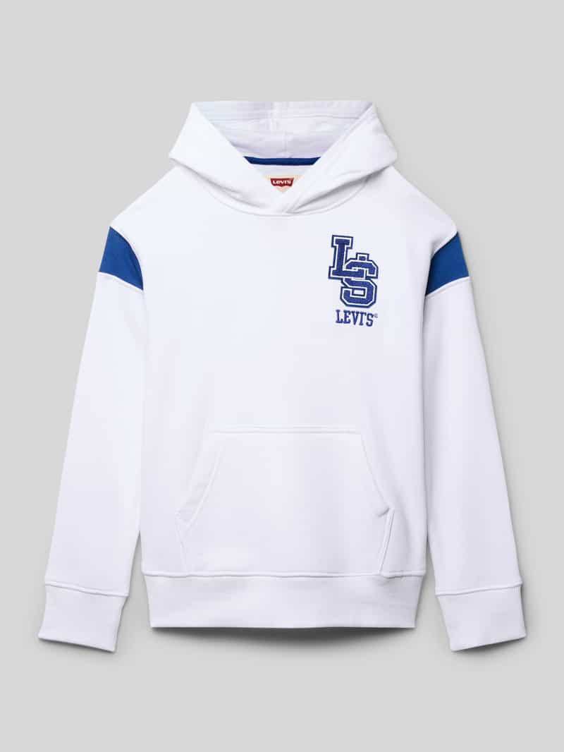 Bluza z kapturem z nadrukiem z logo