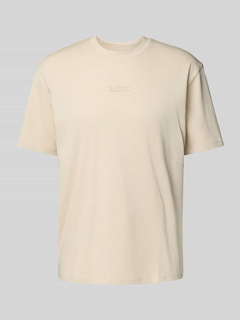 T-shirt z nadrukiem z logo