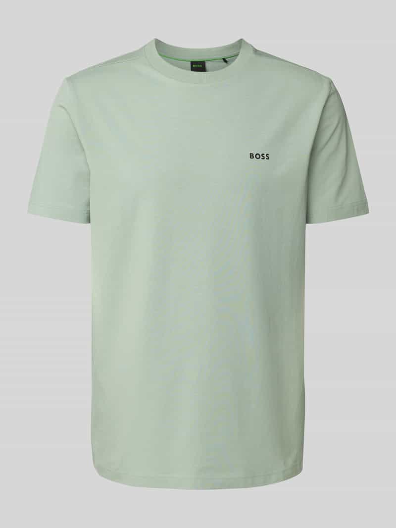 T-shirt z nadrukiem z logo