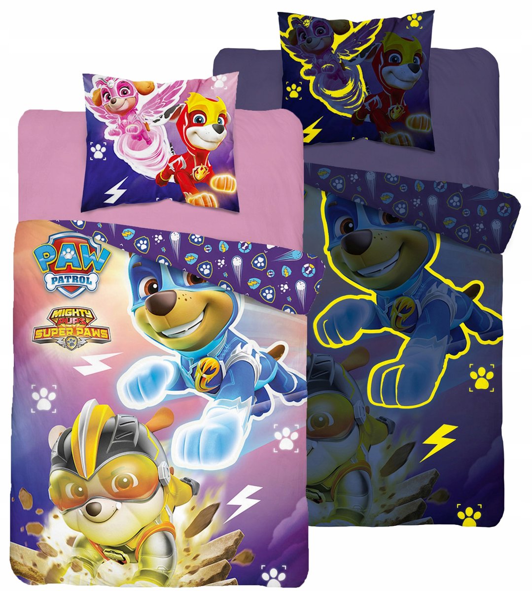 POŚCIEL DZIECIĘCA 140x200 PSI PATROL PAW pieski