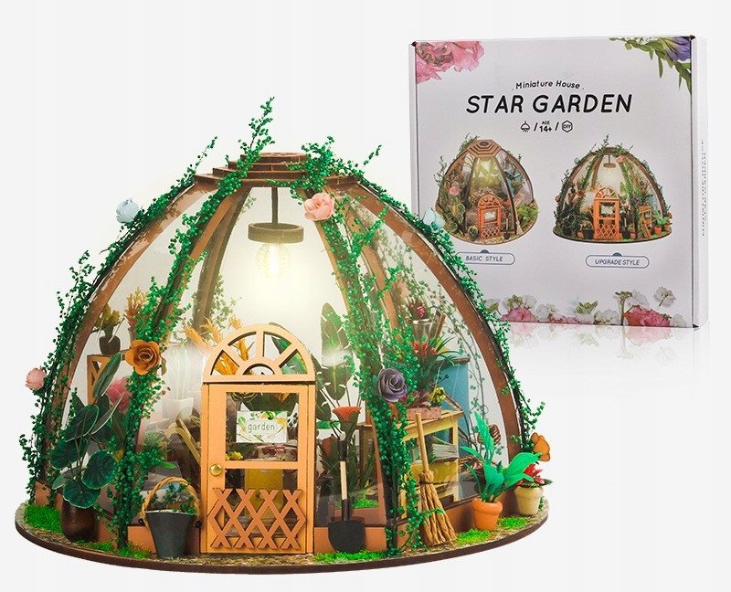 Puzzle 3d 4D przestrzenne dziecko Drewniany Domek Praca ręczna dziecko