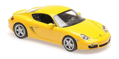 Porsche Cayman S 2005 (Yellow) 1:43 Minichamps