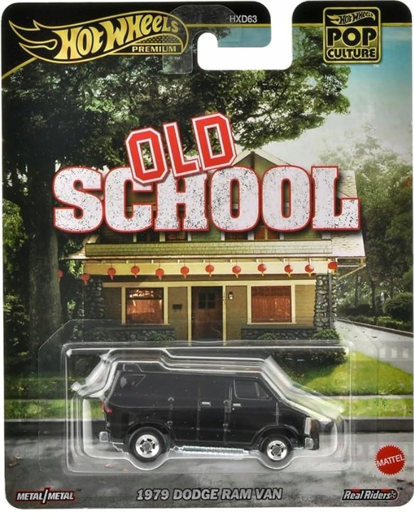 1979 Dodge Ram Van - Old School Hot Wheels Premium 1:64
