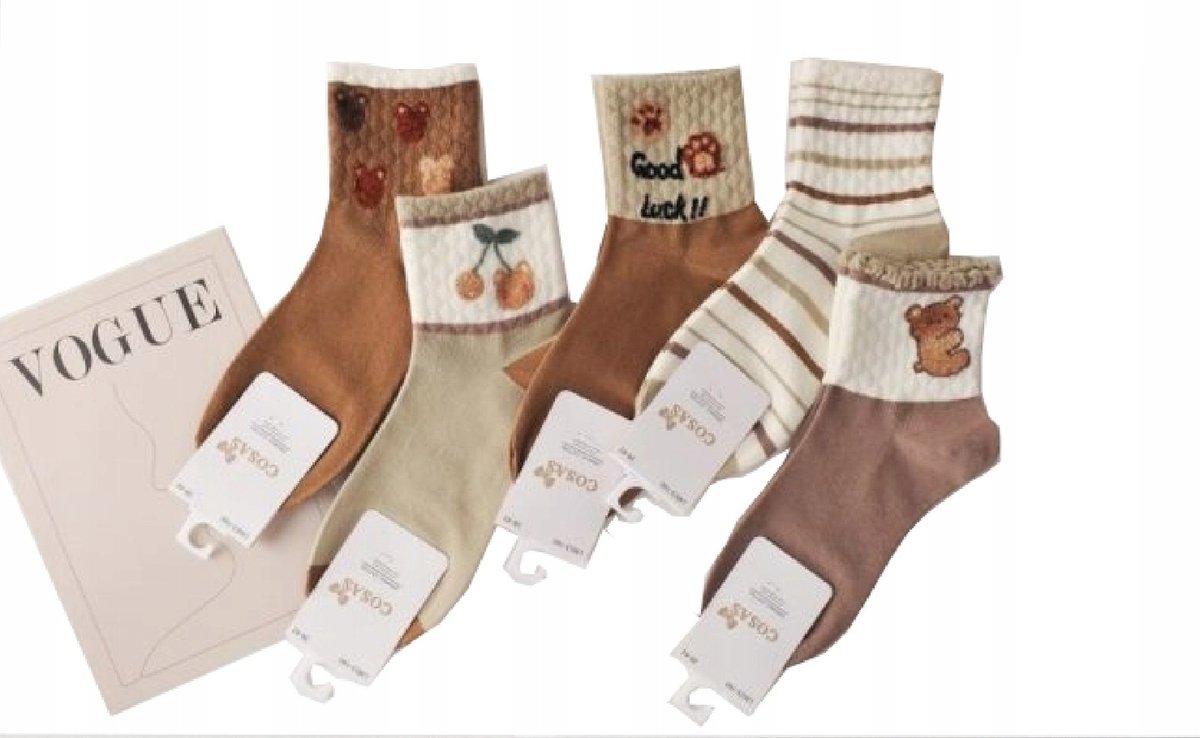 COSAS SKARPETKI DAMSKIE KOMPLET 5 par r.39-42