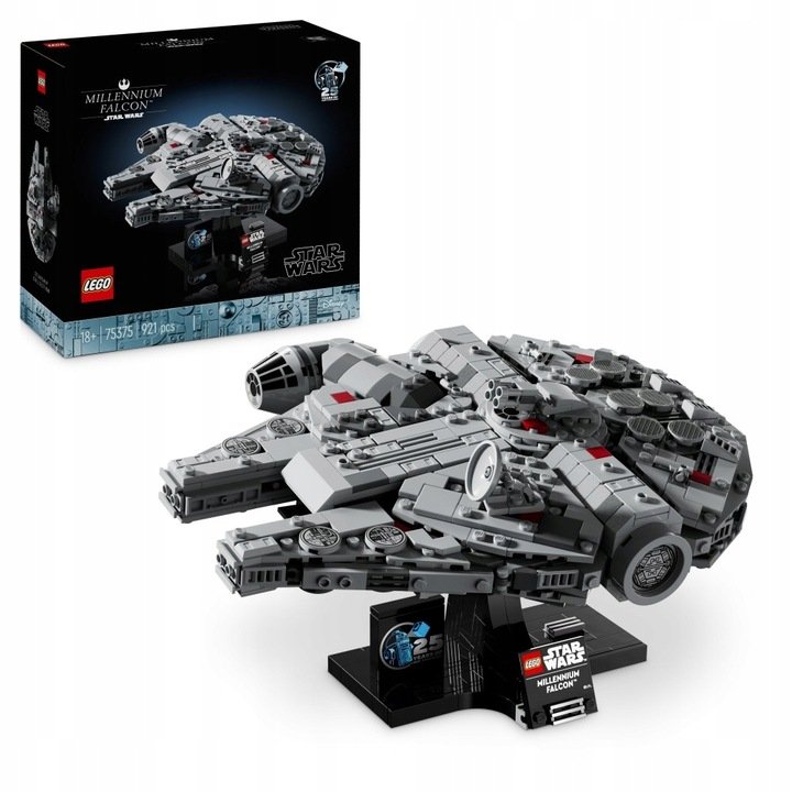 LEGO STAR WARS - Gwiezdne Wojny Statek kosmiczny Sokół Millennium Millennium Falcon LEGO PREZENT DLA CHŁOPCA