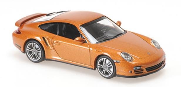 Porsche 911 Turbo 2009 Gold 1:43 Minichamps