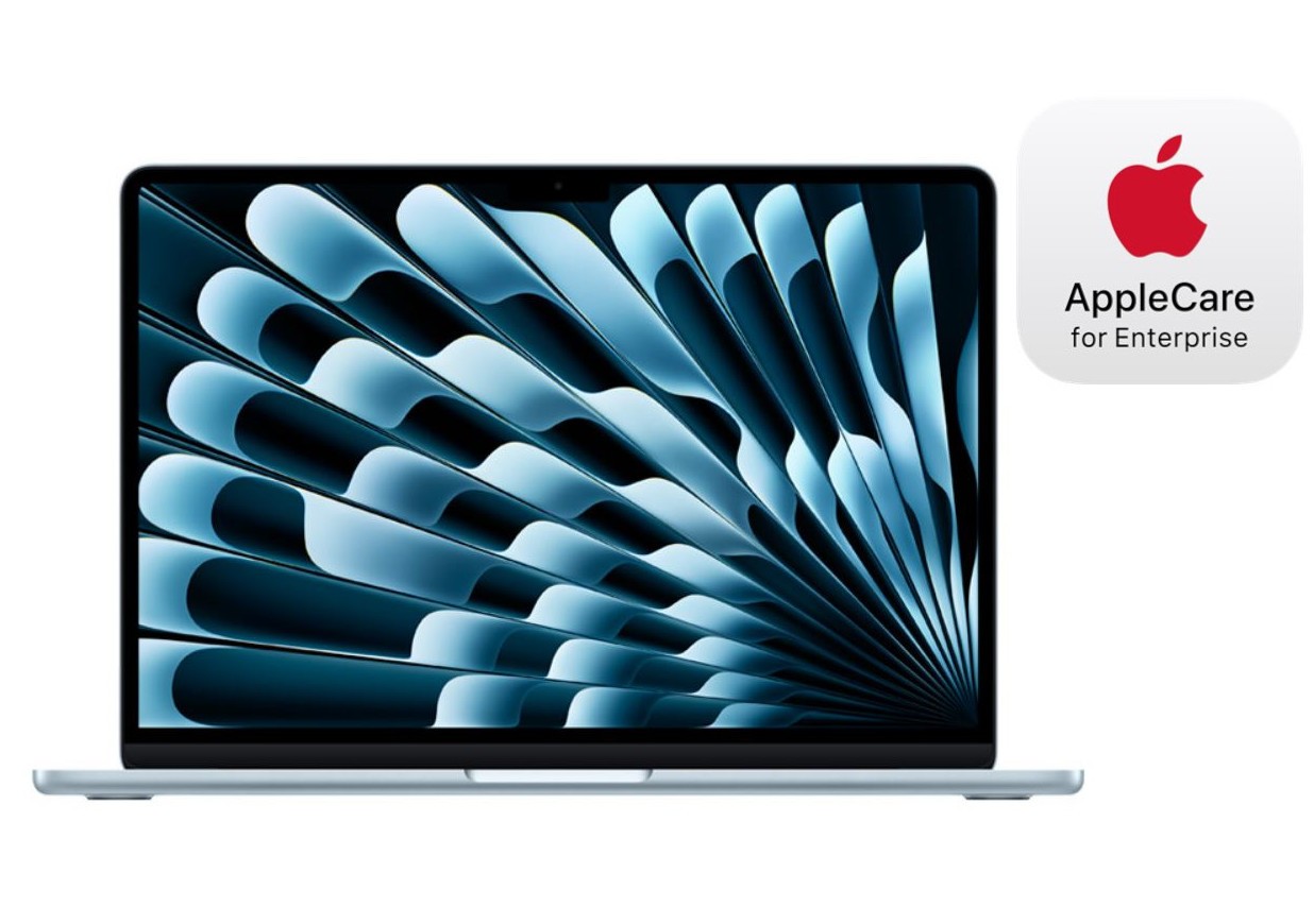 Apple Macbook Air - M4 10/10 13,6'' 16GB 512GB Mac OS Błękitny 36mies. AppleCare MC6U4ZE/A+SFGD20ZM/A