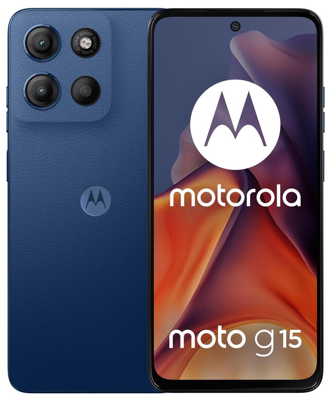 Motorola Moto E15 2/64GB Denim Blue Granatowy