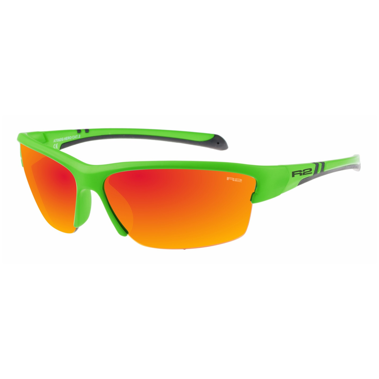 Okulary sportowe R2 Hero Kolor: zielony