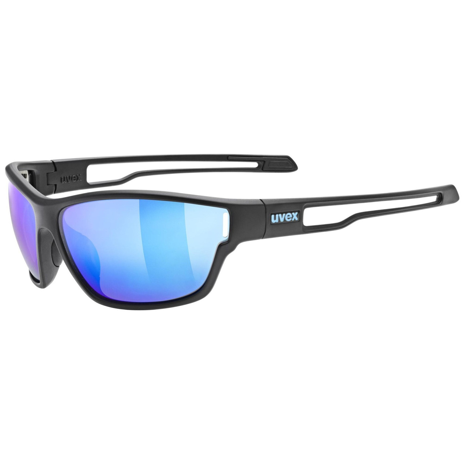 Okulary przeciwsłoneczne Uvex Sportstyle 806 Kolor: czarny/niebieski