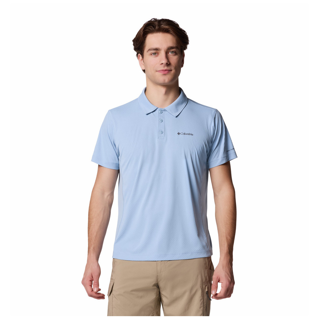 Koszulka męska Columbia Zero Rules™ Light Polo Rozmiar: M / Kolor: jasnoniebieski