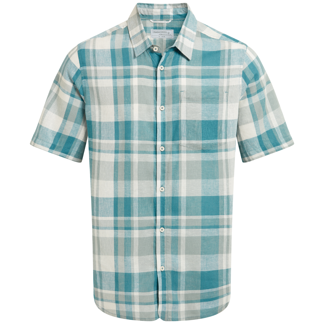 Koszula Craghoppers Argino Short Sleeved Shirt Rozmiar: M / Kolor: niebieski