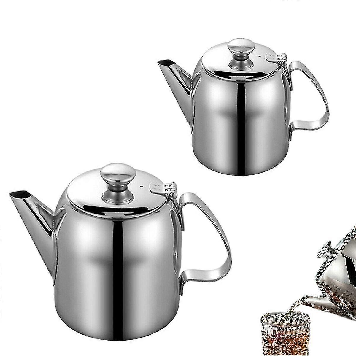 Metalowy czajniczek ze stali nierdzewnej Cafe Herbata Napój kawowy Restauracja Czajnik Flip Lid 20oz