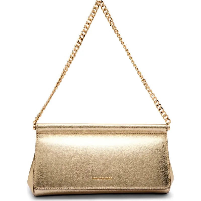 Michael Kors Skórzana torebka wieczorowa Carmine