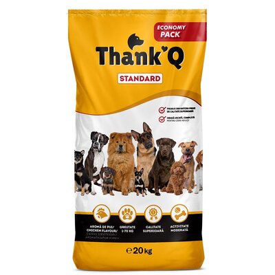 Karma dla psa THANK'Q Standard Kurczak 20 kg