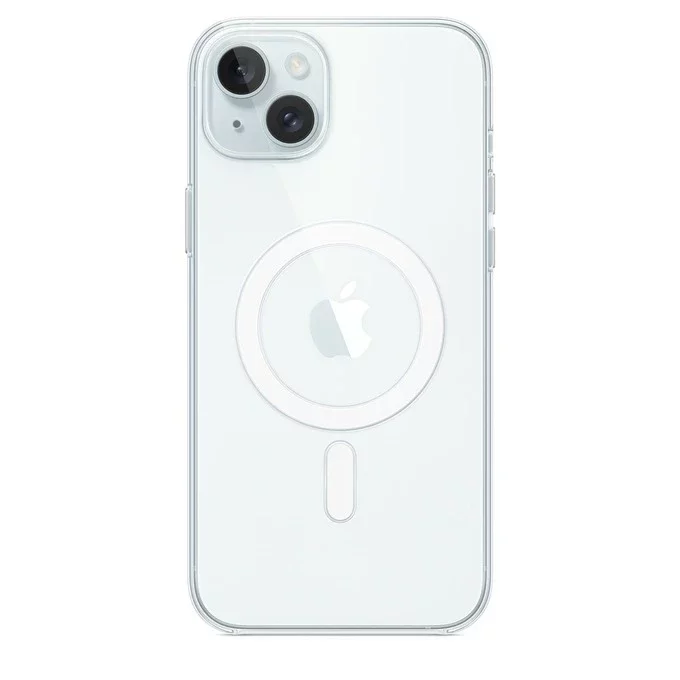 Etui do Apple iPhone 15 Plus z MagSafe, kolor Przezroczysty Transparent - Clear Case