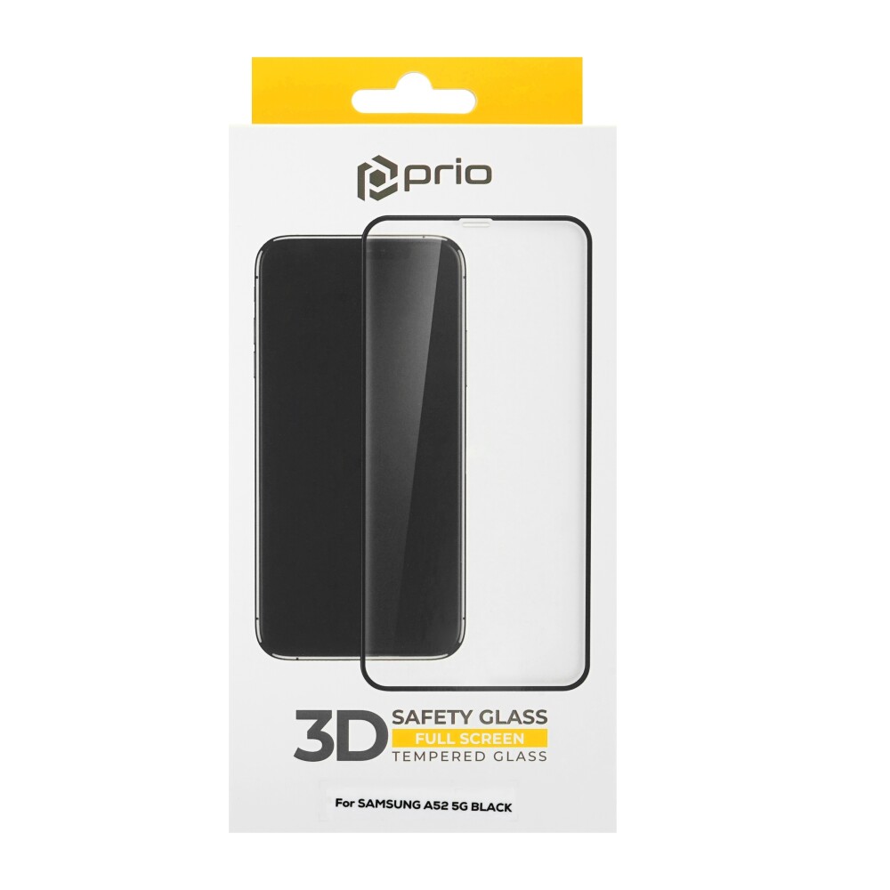 Prio Hartowane szkło ochronne na Samsunga Galaxy A73 5G, Full Cover 3D