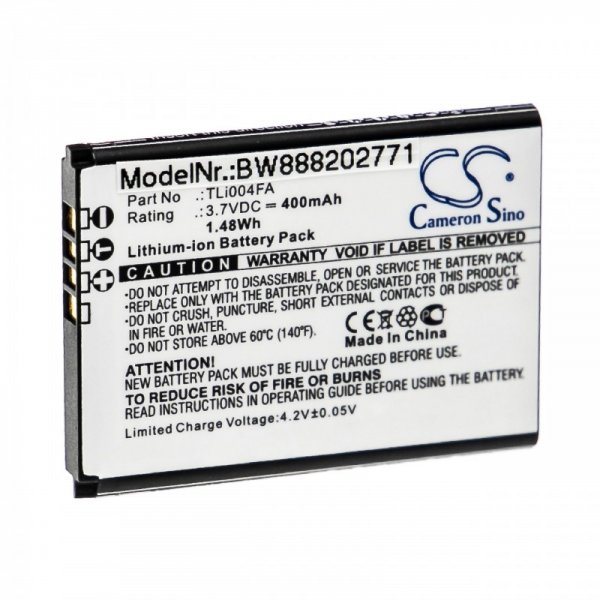 VHBW Bateria do Alcatel One Touch 1013X / 1035D / 1046D, 400 mAh