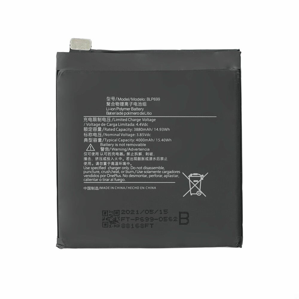 MPS Bateria OnePlus 7 Pro, BLP699, 4000 mAh