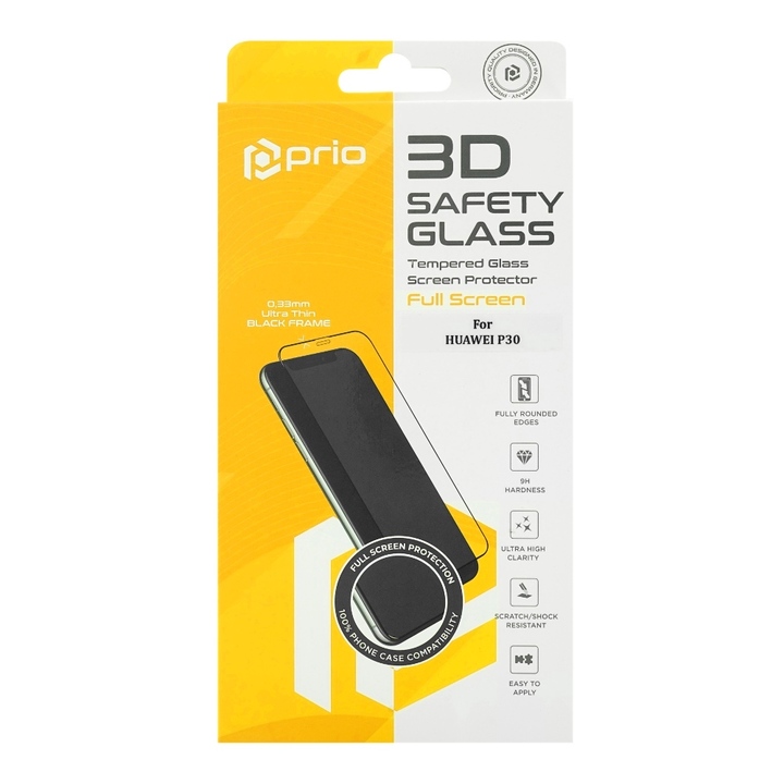 Prio Hartowane szkło ochronne na iPhone SE (2020) / SE2, Full Cover 3D