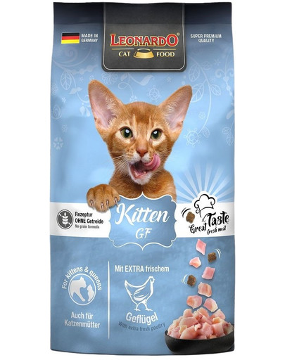 LEONARDO Kitten Grain Free 300 g bezzbożowa karma dla kociąt -