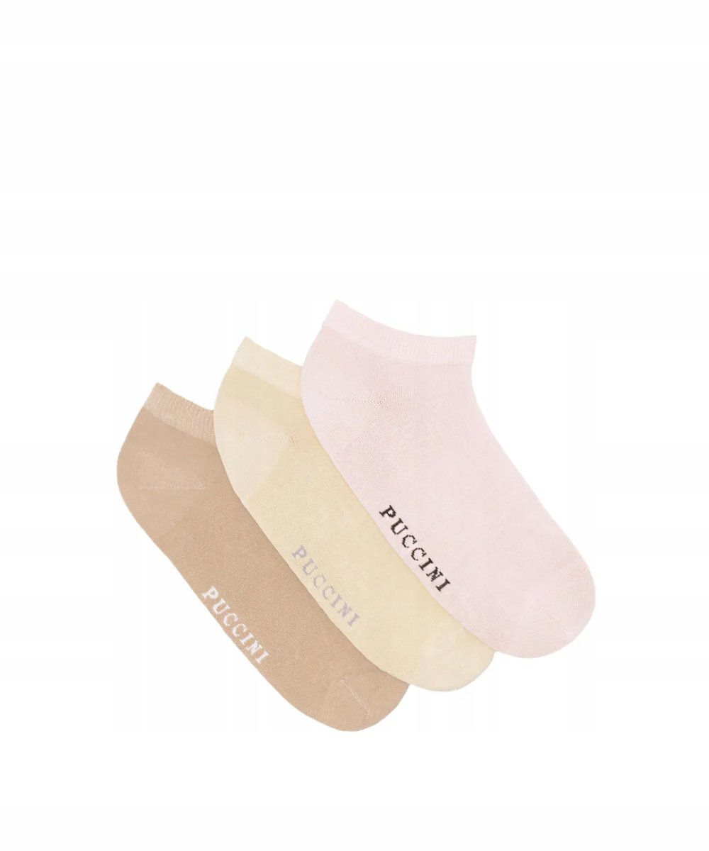 Skarpety Męskie Skarpetki Bawełniane 3 Pary 39-42 Puccini Sks12321-3942