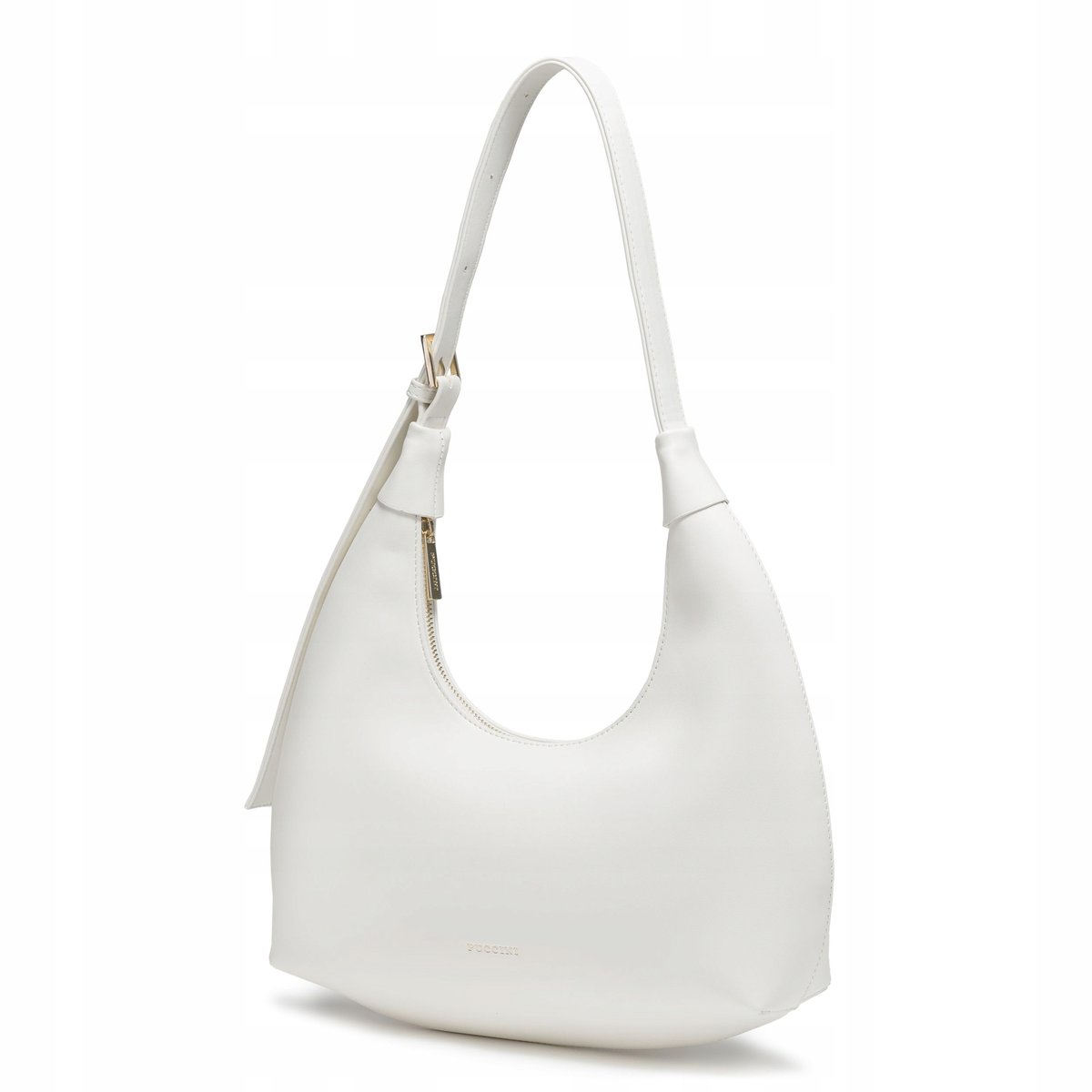 Torebka Damska Miejska Elegancka Na Ramię PUCCINI Biała BK1251005D-0