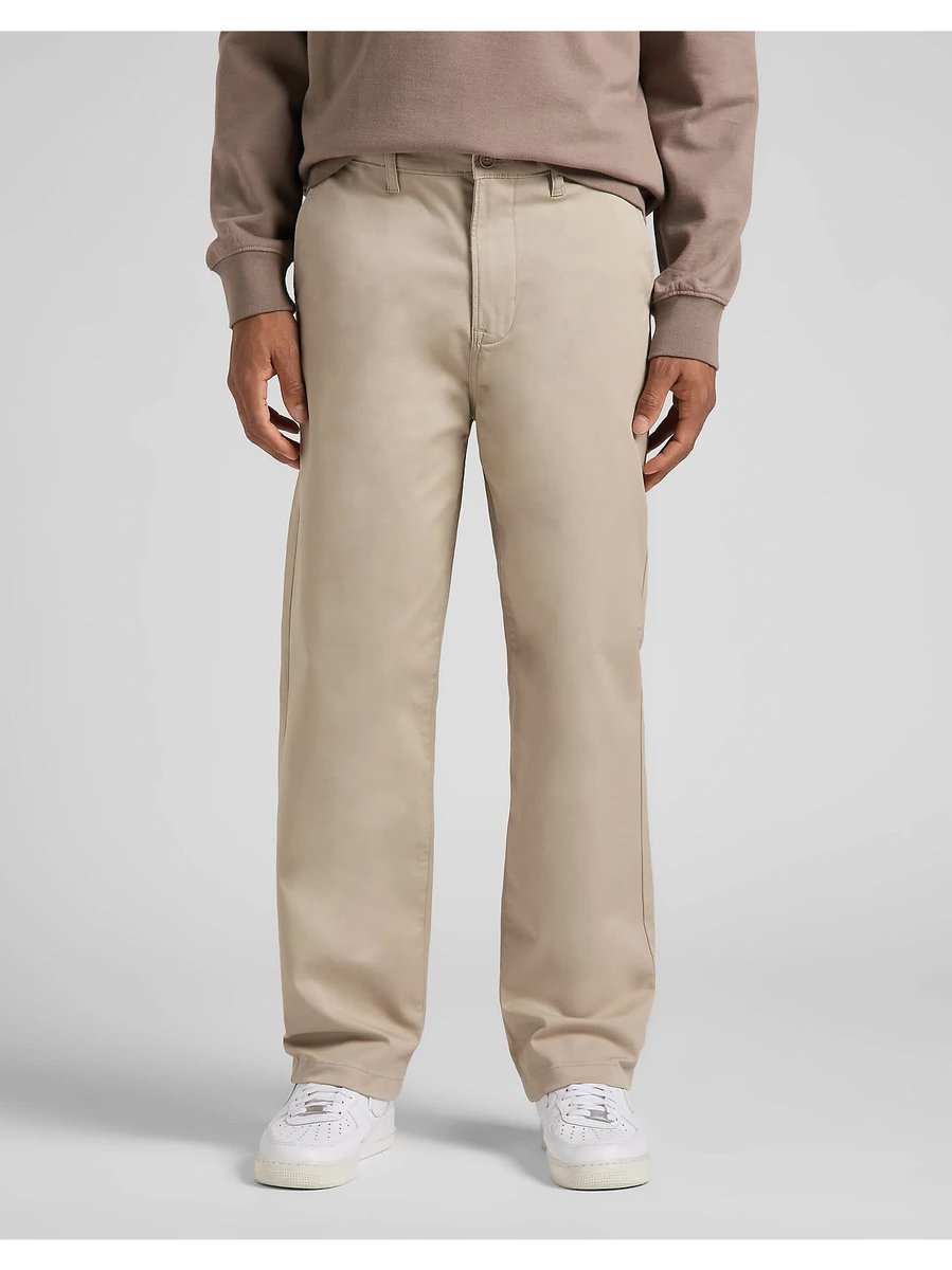 Męskie spodnie chinosy Lee RELAXED CHINO W32 L34