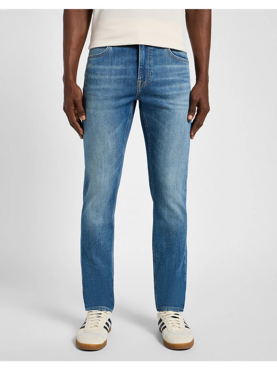 Męskie spodnie jeansowe rurki Lee MALONE W34 L34