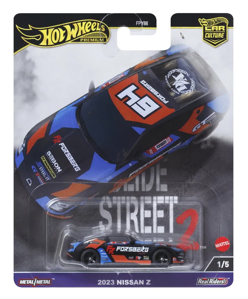HOT WHEELS 2023 NISSAN Z SLIDE STREET 1/5 HKC86