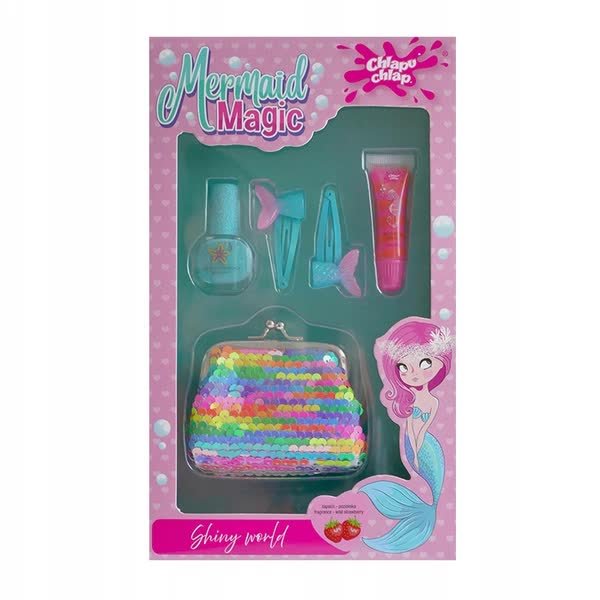 ESTETICA Chlapu Chlap Mermaid Magic zestaw dziecięcy z portmonetką