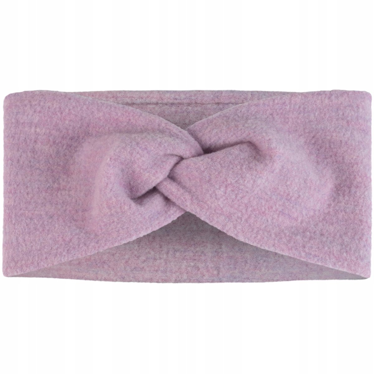 BUFF Opaska na głowę z wełny merino Fleece Headband kolor liliowy