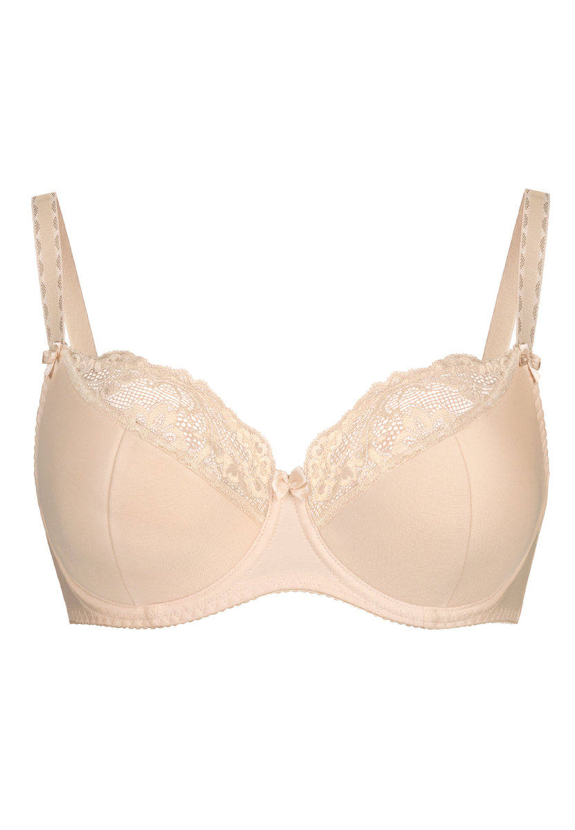 Biustonosz półusztywniany semi-soft Estel beżowy, Teyli
