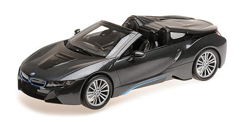 Bmw I8 Roadster (I15) 2017 (Grey Metallic) 1:18 Minichamps