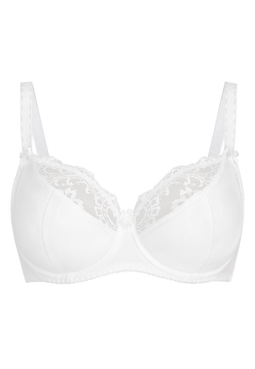 Biustonosz półusztywniany semi-soft Estel biały, Teyli