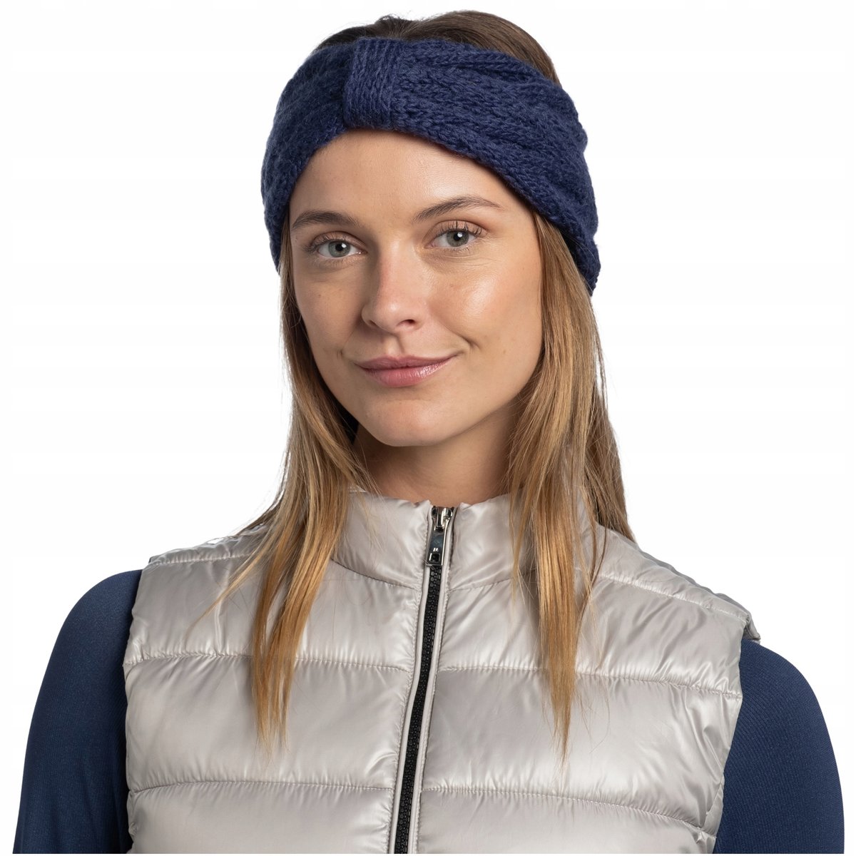 Opaska BUFF KNITTED HEADBAND CARYN MIDNIGHT one size