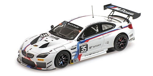 Bmw M6 Gt3 Walkenhorst Motorsport #35 Menzel/Krognes/Palttala/Henkola 24H Spa 2017