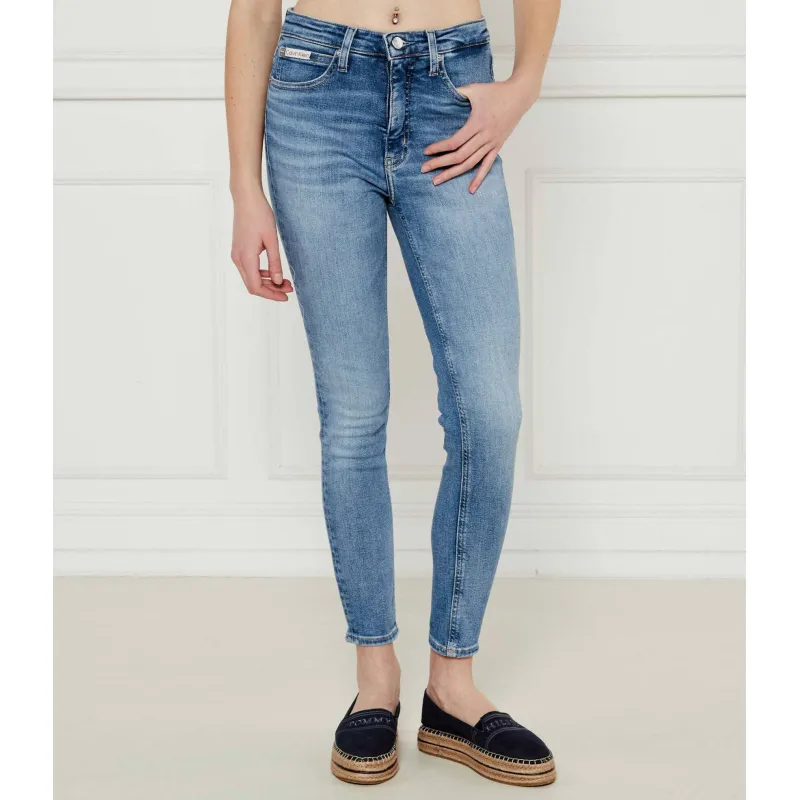 Calvin Klein Jeans Jeansy Super Skinny fit high rise