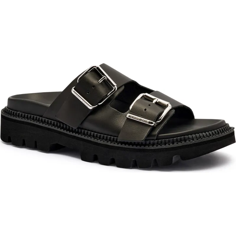 Tommy Jeans Skórzane klapki