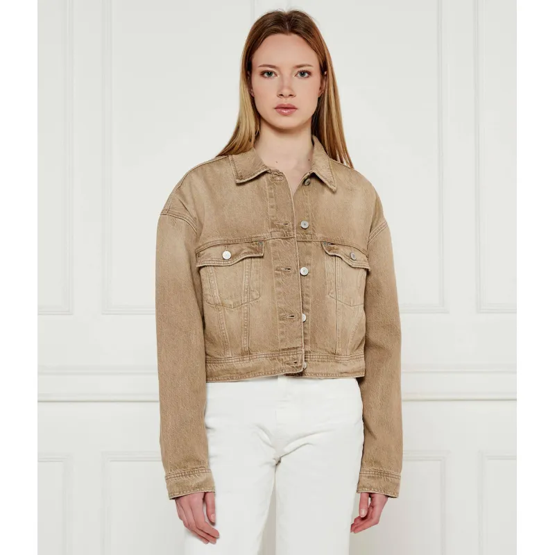 Tommy Jeans Kurtka jeansowa Cropped Fit
