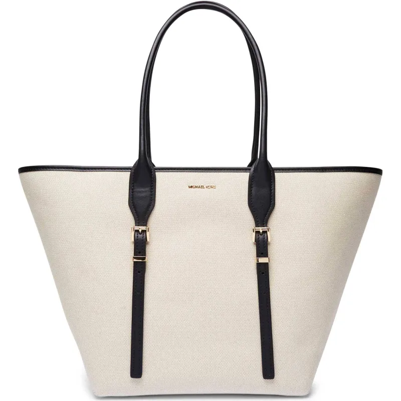 Michael Kors Shopperka Moore z dodatkiem skóry