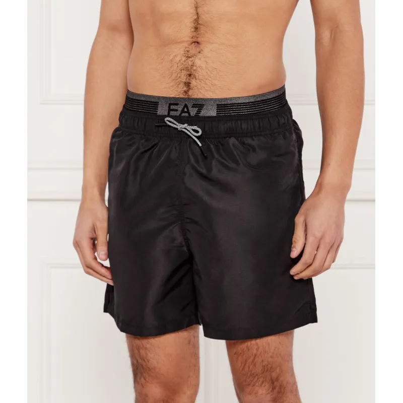 EA7 Szorty kąpielowe Regular Fit