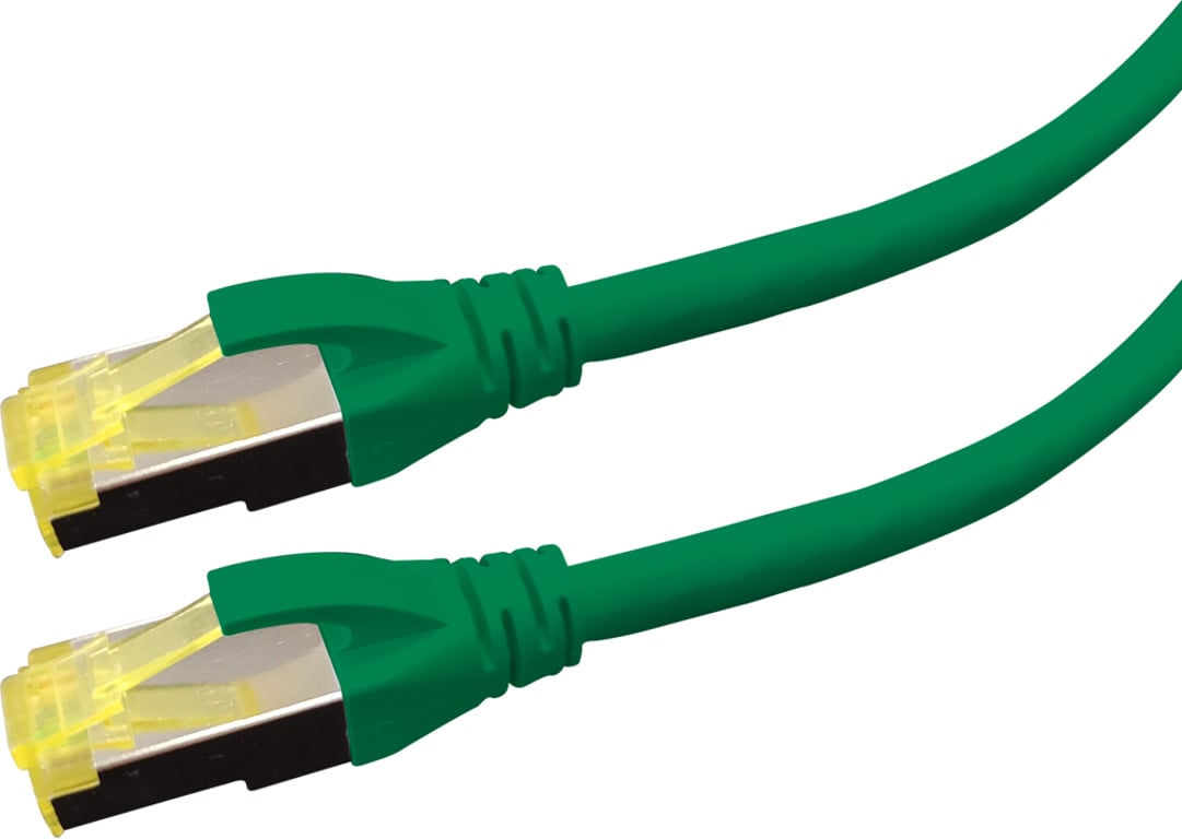 LOGON PREMIUM APR6A050G kabel sieciowy Zielony 5 m Cat6a S/FTP (S-STP) APR6A050G