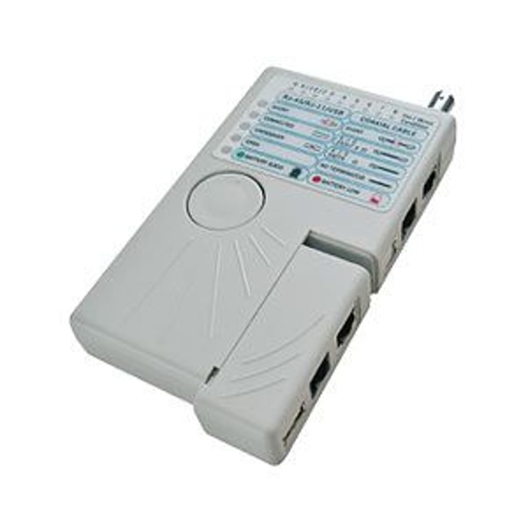LOGON TCT1000 tester kabli sieciowych Biały TCT1000