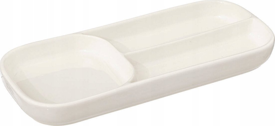 Secret de Gourmet Talerz z przegródkami na przystawki NORA, 28 x 12 cm