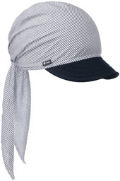 Bandana z Daszkiem Jasmine by Lipodo, niebieski, One Size