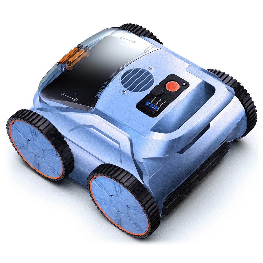 Bezprzewodowy robot do czyszczenia basenów SEAUTO SAT 20, pełne pokrycie czyszczenia, super silna moc ssąca 18.000Pa